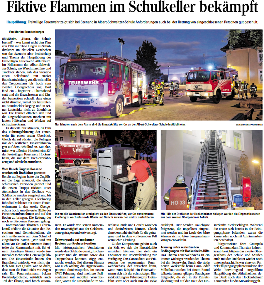 20251020 HTZ FiktiveFlammenimSchulkellerbekämpft