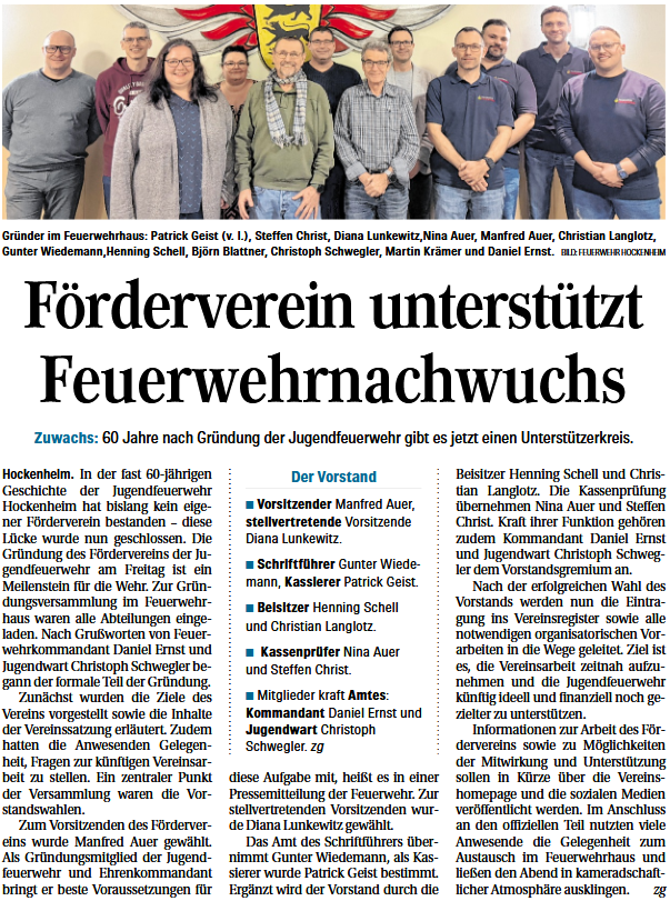 20260204 HTZ FördervereinunterstütztFeuerwehrnachwuchs