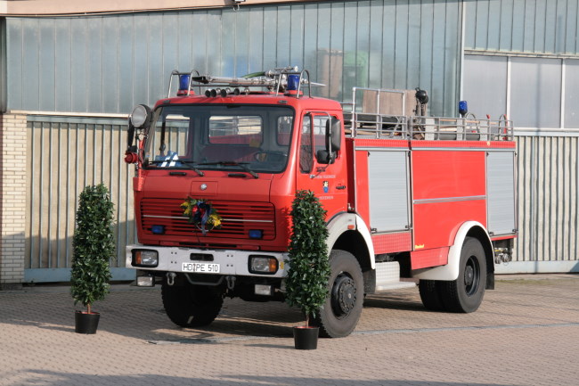 Das alte TLF 24/50 im Jahr 2011 vor dem Ruhestand