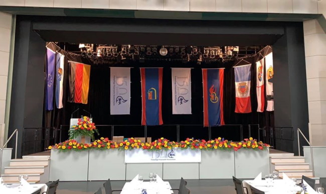 Festbankett der Feuerwehr Hockenheim im Jahr 2019