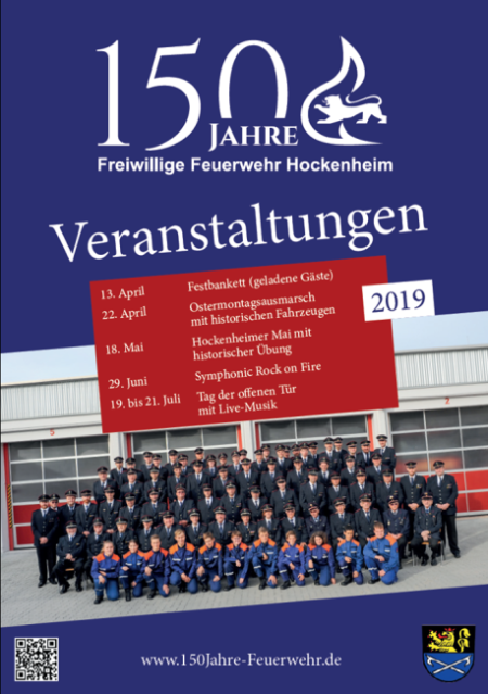 Programmübersicht Jubiläumsjahr 2019