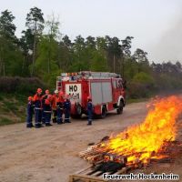 Brandübung Mit Richtigem Feur 2
